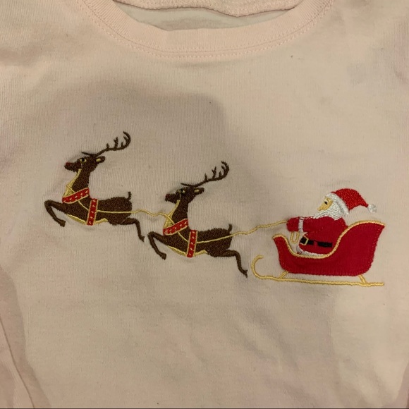 Leveret Santa 2 piece pajama set - Picture 3 of 8